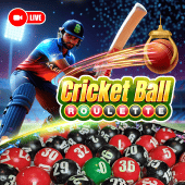 Cricket Ball Roulette wilyonaryo live casino icon